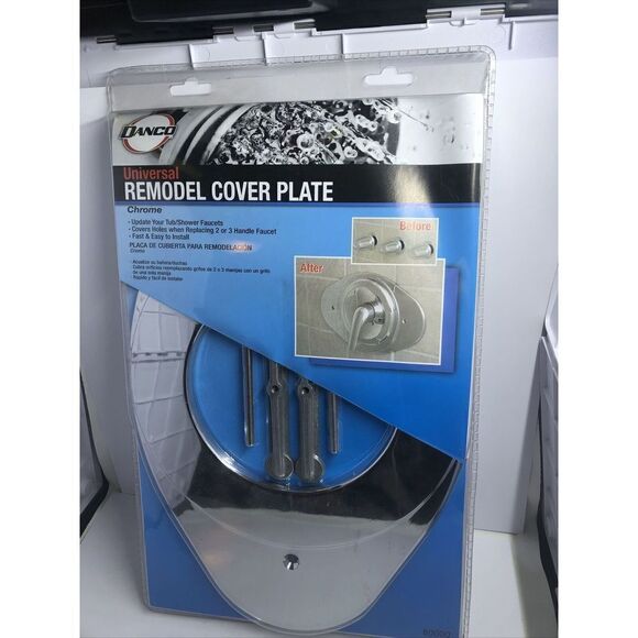 Danco Faucet Remodeling Plate Chrome 80000 - Picture 1 of 8